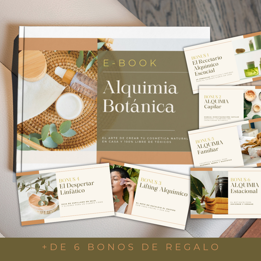 Cosmética Natural: +60 Recetas para crear tus Propios Productos Naturales y Emprender
